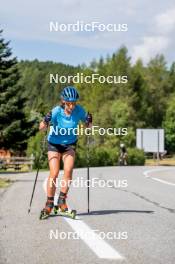 02.09.2024, Font-Romeu, France (FRA): Ella Halvarsson (SWE) - Biathlon summer training, Font-Romeu (FRA). www.nordicfocus.com. © Authamayou/NordicFocus. Every downloaded picture is fee-liable.