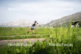 19.06.2024, Lavaze, Italy (ITA): Tommaso Giacomel (ITA) - Biathlon summer training, Lavaze (ITA). www.nordicfocus.com. © Vanzetta/NordicFocus. Every downloaded picture is fee-liable.