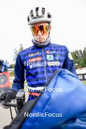 15.09.2024, Lenzerheide, Switzerland (SUI): Eric Perrot (FRA) - Sommer Nordic Event 2024, Sommer Biathlon Cup, Lenzerheide (SUI). www.nordicfocus.com. © Manzoni/NordicFocus. Every downloaded picture is fee-liable.