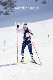 14.10.2024, Ramsau am Dachstein, Austria (AUT): Oceane Michelon (FRA) - Biathlon summer training, Dachsteinglacier, Ramsau am Dachstein (AUT). www.nordicfocus.com. © Manzoni/NordicFocus. Every downloaded picture is fee-liable.