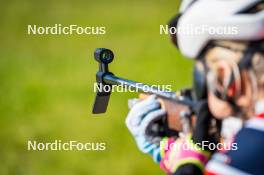 28.06.2024, Lavaze, Italy (ITA): Ingrid Landmark Tandrevold (NOR) - Biathlon summer training, Lavaze (ITA). www.nordicfocus.com. © Barbieri/NordicFocus. Every downloaded picture is fee-liable.