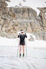 19.06.2024, Tignes, France (FRA): Lou Jeanmonnot (FRA) - Biathlon summer training, Tignes (FRA). www.nordicfocus.com. © Authamayou/NordicFocus. Every downloaded picture is fee-liable.