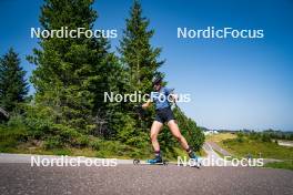 31.07.2024, Lavaze, Italy (ITA): Lea Rothschopf (AUT) - Biathlon summer training, Lavaze (ITA). www.nordicfocus.com. © Barbieri/NordicFocus. Every downloaded picture is fee-liable.