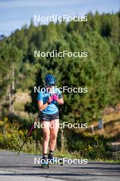 02.09.2024, Font-Romeu, France (FRA): Elvira Oeberg (SWE) - Biathlon summer training, Font-Romeu (FRA). www.nordicfocus.com. © Authamayou/NordicFocus. Every downloaded picture is fee-liable.