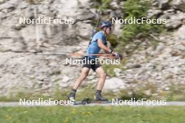 18.06.2024, Correncon-en-Vercors, France (FRA): Quentin Fillon Maillet (FRA) - Biathlon summer training, Correncon-en-Vercors (FRA). www.nordicfocus.com. © Joly/NordicFocus. Every downloaded picture is fee-liable.