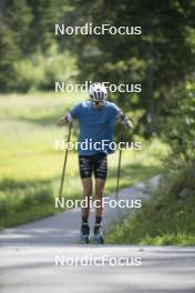 18.06.2024, Correncon-en-Vercors, France (FRA): Eric Perrot (FRA) - Biathlon summer training, Correncon-en-Vercors (FRA). www.nordicfocus.com. © Joly/NordicFocus. Every downloaded picture is fee-liable.