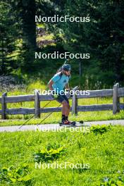 31.07.2024, Lavaze, Italy (ITA): Emilien Claude (FRA) - Biathlon summer training, Lavaze (ITA). www.nordicfocus.com. © Barbieri/NordicFocus. Every downloaded picture is fee-liable.