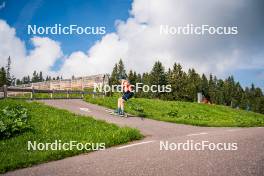 06.06.2024, Lavaze, Italy (ITA): Viktor Brandt (SWE) - Biathlon summer training, Lavaze (ITA). www.nordicfocus.com. © Barbieri/NordicFocus. Every downloaded picture is fee-liable.