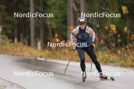 13.10.2024, Ramsau am Dachstein, Austria (AUT): Lydia Hiernickel (SUI) - Biathlon summer training, Ramsau am Dachstein (AUT). www.nordicfocus.com. © Manzoni/NordicFocus. Every downloaded picture is fee-liable.