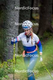 30.09.2024, Lavaze, Italy (ITA): Martina Trabucchi (ITA) - Biathlon summer training, Lavaze (ITA). www.nordicfocus.com. © Barbieri/NordicFocus. Every downloaded picture is fee-liable.