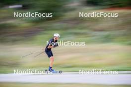 29.08.2024, Bessans, France (FRA): Eric Perrot - Biathlon summer training, Bessans (FRA). www.nordicfocus.com. © Authamayou/NordicFocus. Every downloaded picture is fee-liable.