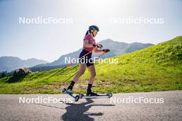 31.07.2024, Lavaze, Italy (ITA): Anna Juppe (AUT) - Biathlon summer training, Lavaze (ITA). www.nordicfocus.com. © Barbieri/NordicFocus. Every downloaded picture is fee-liable.