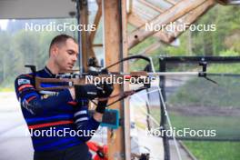 03.07.2024, Premanon, France (FRA): Emilien Jacquelin (FRA) - Biathlon summer training, Premanon (FRA). www.nordicfocus.com. © Manzoni/NordicFocus. Every downloaded picture is fee-liable.