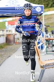 15.09.2024, Lenzerheide, Switzerland (SUI): Oceane Michelon (FRA) - Sommer Nordic Event 2024, Sommer Biathlon Cup, Lenzerheide (SUI). www.nordicfocus.com. © Manzoni/NordicFocus. Every downloaded picture is fee-liable.