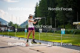 17.07.2024, Martell, Italy (ITA): Rebecca Passler (ITA) - Biathlon summer training, Martell (ITA). www.nordicfocus.com. © Barbieri/NordicFocus. Every downloaded picture is fee-liable.