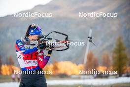 07.11.2024, Bessans, France (FRA): Chloe Bened (FRA) - Biathlon summer training, Bessans (FRA). www.nordicfocus.com. © Authamayou/NordicFocus. Every downloaded picture is fee-liable.