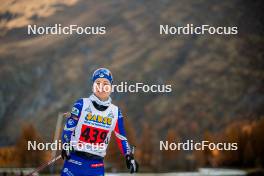 09.11.2024, Bessans, France (FRA): Jeanne Richard (FRA) - Biathlon summer training, Bessans (FRA). www.nordicfocus.com. © Authamayou/NordicFocus. Every downloaded picture is fee-liable.