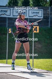 31.07.2024, Lavaze, Italy (ITA): Anna Andexer (AUT) - Biathlon summer training, Lavaze (ITA). www.nordicfocus.com. © Barbieri/NordicFocus. Every downloaded picture is fee-liable.