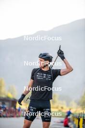 29.08.2024, Bessans, France (FRA): Emilien Jacquelin (FRA) - Biathlon summer training, Bessans (FRA). www.nordicfocus.com. © Authamayou/NordicFocus. Every downloaded picture is fee-liable.