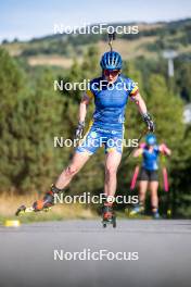 05.09.2024, Font-Romeu, France (FRA): Anna Karin Heijdenberg (SWE) - Biathlon summer training, Font-Romeu (FRA). www.nordicfocus.com. © Authamayou/NordicFocus. Every downloaded picture is fee-liable.