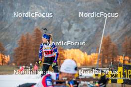 09.11.2024, Bessans, France (FRA): Chloé Chevalier (FRA) - Biathlon summer training, Bessans (FRA). www.nordicfocus.com. © Authamayou/NordicFocus. Every downloaded picture is fee-liable.