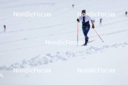 14.10.2024, Ramsau am Dachstein, Austria (AUT): Julia Simon (FRA) - Biathlon summer training, Dachsteinglacier, Ramsau am Dachstein (AUT). www.nordicfocus.com. © Manzoni/NordicFocus. Every downloaded picture is fee-liable.