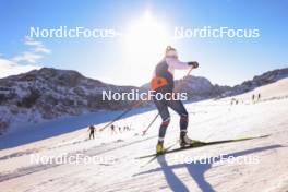 14.10.2024, Ramsau am Dachstein, Austria (AUT): Oceane Michelon (FRA) - Biathlon summer training, Dachsteinglacier, Ramsau am Dachstein (AUT). www.nordicfocus.com. © Manzoni/NordicFocus. Every downloaded picture is fee-liable.