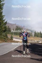 21.10.2024, Lavaze, Italy (ITA): Karoline Offigstad Knotten (NOR) - Biathlon summer training, Lavaze (ITA). www.nordicfocus.com. © Vanzetta/NordicFocus. Every downloaded picture is fee-liable.