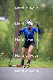 26.08.2024, Martell, Italy (ITA): Dorothea Wierer of Italy - Biathlon summer training, Martell (ITA). www.nordicfocus.com. © Vanzetta/NordicFocus. Every downloaded picture is fee-liable.