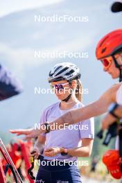 28.08.2024, Bessans, France (FRA): Jeanne Richard (FRA) - Biathlon summer training, Bessans (FRA). www.nordicfocus.com. © Authamayou/NordicFocus. Every downloaded picture is fee-liable.