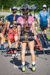 31.07.2024, Lavaze, Italy (ITA): Anna Andexer (AUT) - Biathlon summer training, Lavaze (ITA). www.nordicfocus.com. © Barbieri/NordicFocus. Every downloaded picture is fee-liable.