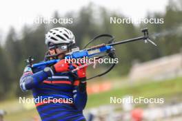 16.09.2024, Lenzerheide, Switzerland (SUI): Fabien Claude (FRA) - Biathlon summer training, Lenzerheide (SUI). www.nordicfocus.com. © Manzoni/NordicFocus. Every downloaded picture is fee-liable.