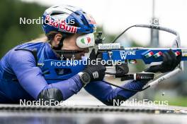 26.08.2024, Martell, Italy (ITA): Dorothea Wierer of Italy - Biathlon summer training, Martell (ITA). www.nordicfocus.com. © Vanzetta/NordicFocus. Every downloaded picture is fee-liable.