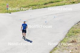 23.07.2024, Premanon, France (FRA): Louis Deschamps (FRA) - Biathlon summer training, Premanon (FRA). www.nordicfocus.com. © Manzoni/NordicFocus. Every downloaded picture is fee-liable.