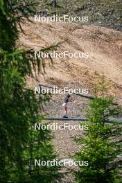 17.07.2024, Martell, Italy (ITA): Beatrice Trabucchi (ITA) - Biathlon summer training, Martell (ITA). www.nordicfocus.com. © Barbieri/NordicFocus. Every downloaded picture is fee-liable.