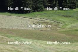 15.07.2024, Lenzerheide, Switzerland (SUI): Event Feature: Farmers are working - Biathlon summer training, Lenzerheide (SUI). www.nordicfocus.com. © Manzoni/NordicFocus. Every downloaded picture is fee-liable.