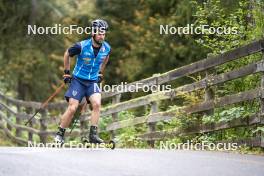 26.08.2024, Martell, Italy (ITA): Patrick Braunhofer (ITA) - Biathlon summer training, Martell (ITA). www.nordicfocus.com. © Vanzetta/NordicFocus. Every downloaded picture is fee-liable.