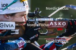 21.10.2024, Lavaze, Italy (ITA): Marthe Kraakstad Johansen (NOR) - Biathlon summer training, Lavaze (ITA). www.nordicfocus.com. © Vanzetta/NordicFocus. Every downloaded picture is fee-liable.