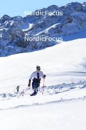 12.10.2024, Ramsau am Dachstein, Austria (AUT): Julia Simon (FRA) - Biathlon summer training, Dachsteinglacier, Ramsau am Dachstein (AUT). www.nordicfocus.com. © Manzoni/NordicFocus. Every downloaded picture is fee-liable.