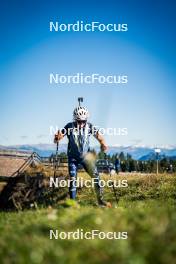 29.09.2024, Lavaze, Italy (ITA): Michela Carrara (ITA) - Biathlon summer training, Lavaze (ITA). www.nordicfocus.com. © Barbieri/NordicFocus. Every downloaded picture is fee-liable.