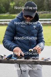 15.06.2024, Correncon-en-Vercors, France (FRA): Simon Fourcade (FRA) - Biathlon summer training, Correncon-en-Vercors (FRA). www.nordicfocus.com. © Joly/NordicFocus. Every downloaded picture is fee-liable.