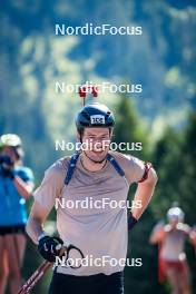 27.06.2024, Lavaze, Italy (ITA): Sturla Holm Laegreid (NOR) - Biathlon summer training, Lavaze (ITA). www.nordicfocus.com. © Barbieri/NordicFocus. Every downloaded picture is fee-liable.