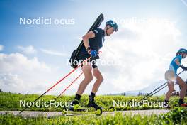 06.06.2024, Lavaze, Italy (ITA): Martin Ponsiluoma (SWE) - Biathlon summer training, Lavaze (ITA). www.nordicfocus.com. © Barbieri/NordicFocus. Every downloaded picture is fee-liable.