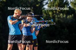 02.09.2024, Font-Romeu, France (FRA): Emil Nykvist (SWE) - Biathlon summer training, Font-Romeu (FRA). www.nordicfocus.com. © Authamayou/NordicFocus. Every downloaded picture is fee-liable.