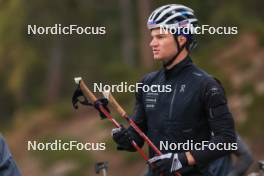 13.10.2024, Ramsau am Dachstein, Austria (AUT): Niklas Hartweg (SUI) - Biathlon summer training, Ramsau am Dachstein (AUT). www.nordicfocus.com. © Manzoni/NordicFocus. Every downloaded picture is fee-liable.