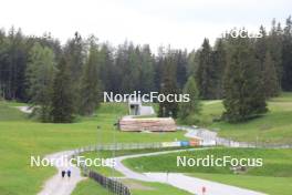 20.05.2024, Lenzerheide, Switzerland (SUI): Gion Stalder (SUI), Sebastian Stalder (SUI), (l-r) - Biathlon summer training, Lenzerheide (SUI). www.nordicfocus.com. © Manzoni/NordicFocus. Every downloaded picture is fee-liable.