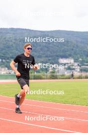 03.07.2024, Saint-Claude, France (FRA): Romain Hurtault (FRA) - Biathlon summer training, Premanon (FRA). www.nordicfocus.com. © Manzoni/NordicFocus. Every downloaded picture is fee-liable.