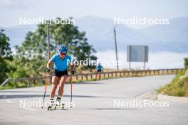 02.09.2024, Font-Romeu, France (FRA): Anna Magnusson (SWE) - Biathlon summer training, Font-Romeu (FRA). www.nordicfocus.com. © Authamayou/NordicFocus. Every downloaded picture is fee-liable.