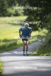 18.06.2024, Correncon-en-Vercors, France (FRA): Eric Perrot (FRA) - Biathlon summer training, Correncon-en-Vercors (FRA). www.nordicfocus.com. © Joly/NordicFocus. Every downloaded picture is fee-liable.