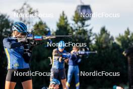 05.09.2024, Font-Romeu, France (FRA): Sara Andersson (SWE) - Biathlon summer training, Font-Romeu (FRA). www.nordicfocus.com. © Authamayou/NordicFocus. Every downloaded picture is fee-liable.